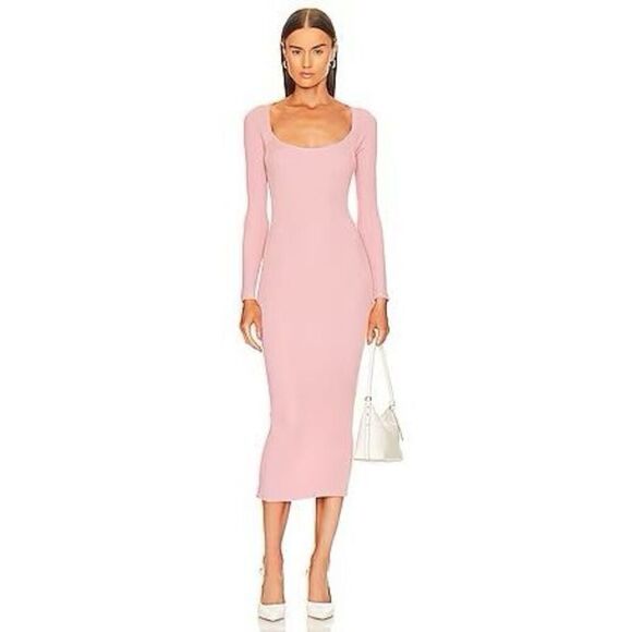 Revolve All the Ways Riley Maxi Dress in Blush Pink - Picture 1 of 14